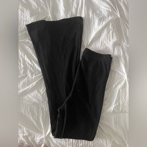 super cute black flare miss guided pants